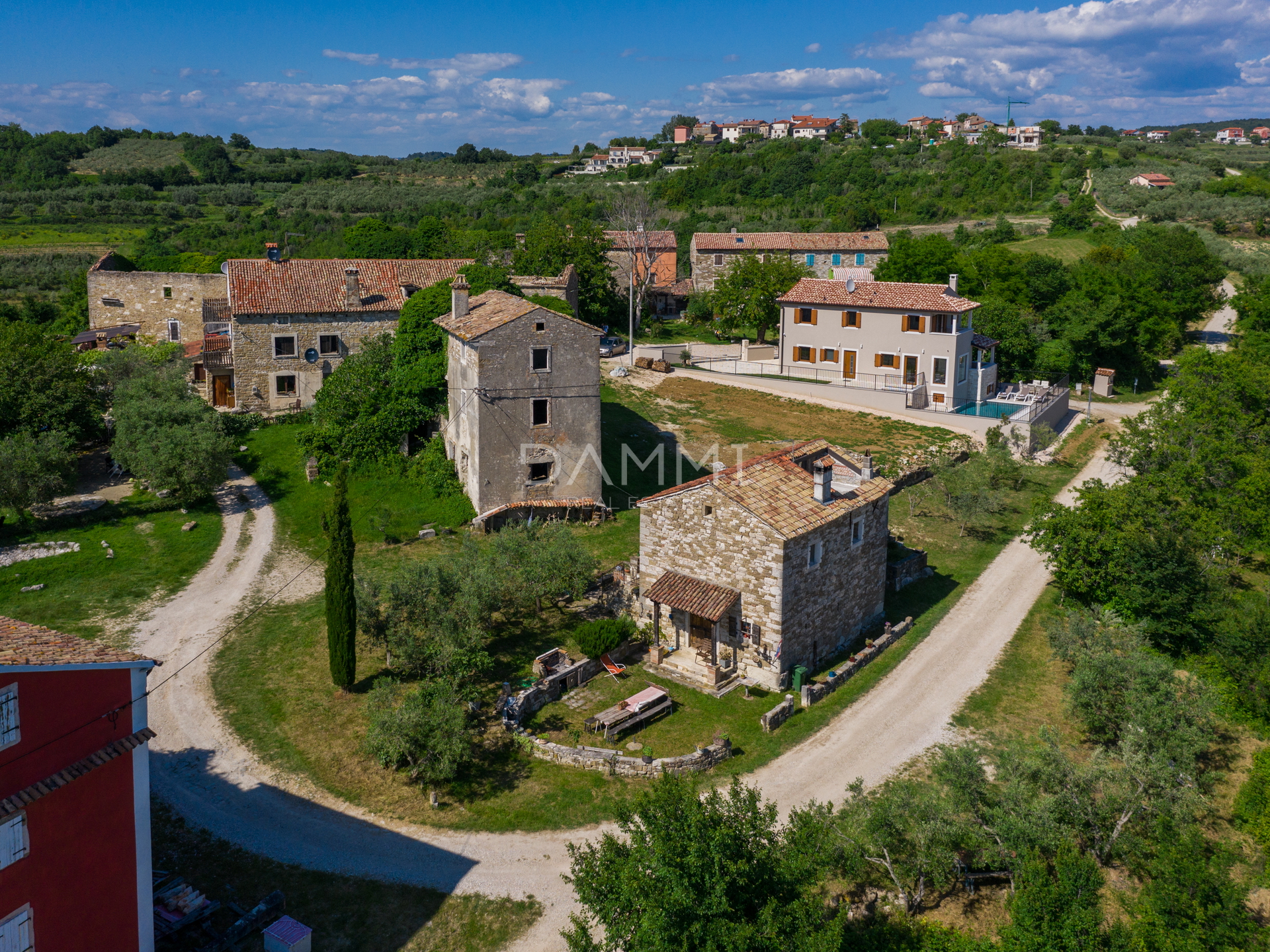 ISTRIEN, BUJE - Wunderschöne Villa mit Blick auf das Meer und die Natur